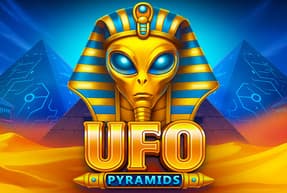 UFO Pyramids — тематическая иллюстрация слота